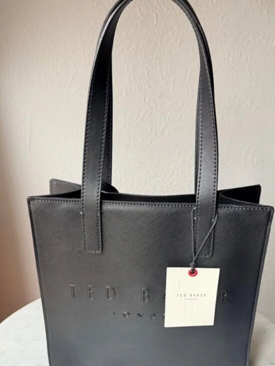 Ted Baker London Handbags - TED BAKER LONDON "The Icon" Black Tote Bag NWT